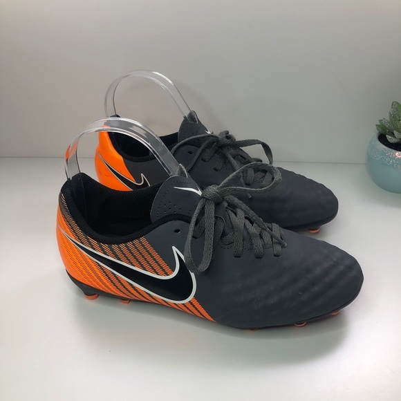 Nike Other - Nike Boy’s Magista Soccer Cleats | Gray & Orange | Size 4.5